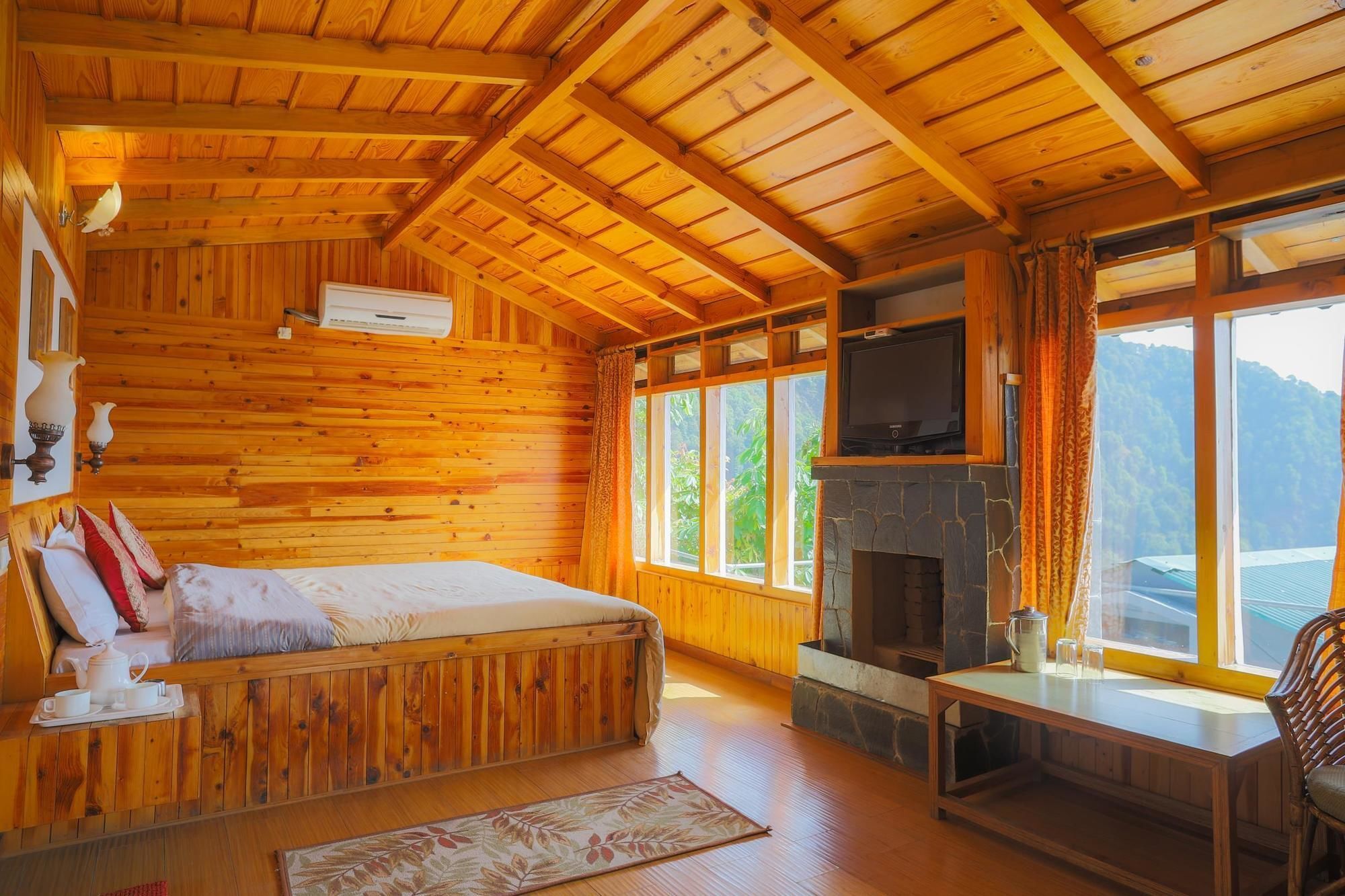 V Resorts The Nest Cottage Nainital Exterior foto